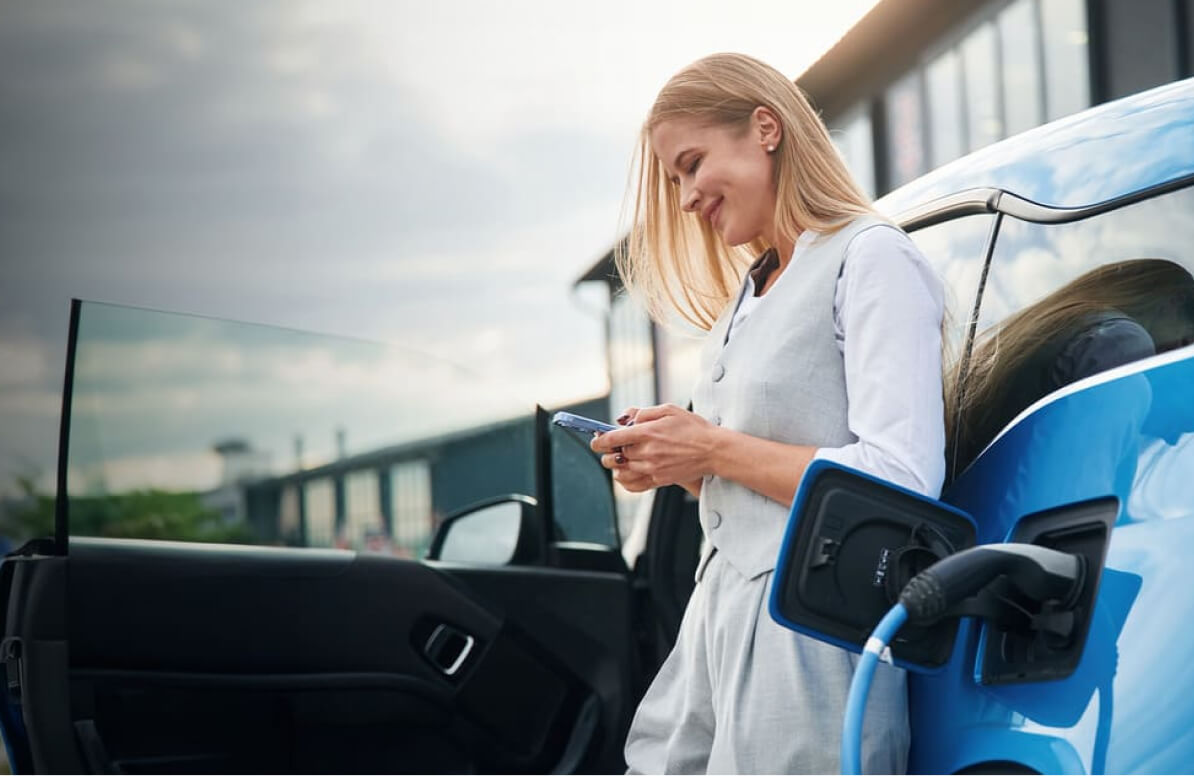 EV Car charging Photo